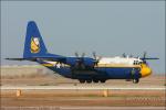USN Blue Angels Fat Albert -  C-130T - NAF El Centro Airshow 2005