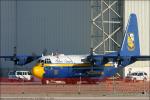 USN Blue Angels Fat Albert -  C-130T - NAF El Centro Airshow 2005