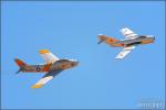 North American F-86F Sabre   &  MiG-15 - Planes of Fame Airshow 2008: Day 2 [ DAY 2 ]