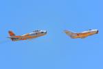 North American F-86F Sabre   &  MiG-15 - Planes of Fame Airshow 2008: Day 2 [ DAY 2 ]
