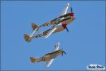 Lockheed P-38L Lightning   &  P-51D Mustang - Planes of Fame Airshow 2010 [ DAY 1 ]
