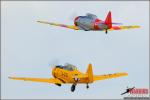 North American AT-6G Texan   &  SNJ-4 Texan - Riverside Airport Airshow 2011