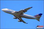 United Airlines 747-422 - Fleet Week 2012 - San Francisco Bay 2012