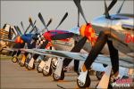 North American P-51D Mustangs - Planes of Fame Airshow 2012 [ DAY 1 ]