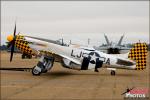 North American P-51D Mustang   &  F-18E Hornet - Thunder over the Valley Airshow 2012