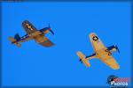 Vought F4U-1A Corsair   &  SBD-5 Dauntless - Apple Valley Airshow 2013