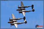 Lockheed P-38 Heritage  Flight - Planes of Fame Airshow 2013 [ DAY 1 ]
