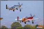 North American P-51D Mustangs - Planes of Fame Airshow 2013 [ DAY 1 ]