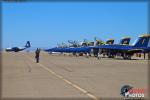 Blue Angels   &  Fat Albert - NAF El Centro Practice Show 2014