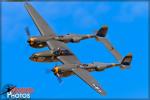 Lockheed P-38J Lightning - LA County Airshow 2015 [ DAY 1 ]