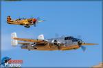 North American B-25J Mitchell   &  P-40N Warhawk - Apple Valley Airshow 2016