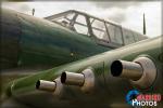 Curtiss P-40K Warhawk - Planes of Fame Airshow 2016 [ DAY 1 ]