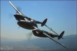 Lockheed P-38L Lightning - Air to Air Photo Shoot - March 31, 2007