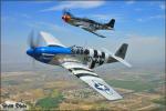North American P-51C Mustang   &  P-51D Mustang - Air to Air Photo Shoot - May 5, 2010