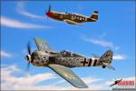 Focke-Wulf FW-190 A8-N   &  P-51C Mustang - Air to Air Photo Shoot - September 28, 2012