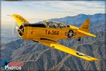 North American T-6G Texan - Air to Air Photo Shoot - February 22, 2016