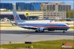American Airlines 737 - Lyon Air Museum: B-25 Day - April 9, 2011