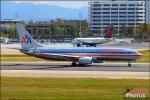 American Airlines 737 - Lyon Air Museum: B-25 Day - April 9, 2011