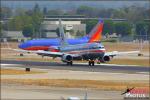 American 737-823   &  Southwest 737-7H4 - Lyon Air Museum: TA-4J Skyhawk Arrival - August 16, 2012