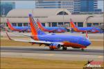 Southwest Airlines 737-7H4 - Lyon Air Museum: TA-4J Skyhawk Arrival - August 16, 2012