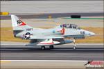 Douglas TA-4J Skyhawk - Lyon Air Museum: TA-4J Skyhawk Arrival - August 16, 2012
