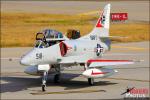 Douglas TA-4J Skyhawk - Lyon Air Museum: TA-4J Skyhawk Arrival - August 16, 2012