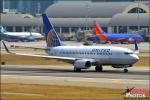 United Airlines 737-724 - Lyon Air Museum: TA-4J Skyhawk Arrival - August 16, 2012