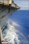 Part 4 in a series aboard an Aircraft Carrier at the end of the deployment sailing from Oahu, Hawaii to San Diego, California with the US Navy. Day 4 includes Carrier ship tours in the Weapons, Operations, and Air Traffic centers of the ship.