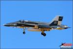 Featuring: US Navy and Marine F/A-18C/D Hornets and F/A-18E/F Super Hornets along with the USN Flight Demonstration Team Blue Angels on the flight line of the Naval Air Facility El Centro during a standard day of launches and recoveries at the base.