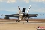 Featuring: US Navy and Marine F/A-18C/D Hornets and F/A-18E/F Super Hornets along with the USN Flight Demonstration Team Blue Angels on the flight line of the Naval Air Facility El Centro during a standard day of launches and recoveries at the base.