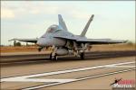 Featuring: US Navy and Marine F/A-18C/D Hornets and F/A-18E/F Super Hornets along with the USN Flight Demonstration Team Blue Angels on the flight line of the Naval Air Facility El Centro during a standard day of launches and recoveries at the base.