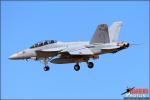 Featuring: US Navy and Marine F/A-18C/D Hornets and F/A-18E/F Super Hornets along with the USN Flight Demonstration Team Blue Angels on the flight line of the Naval Air Facility El Centro during a standard day of launches and recoveries at the base.