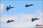 Featuring: US Navy and Marine F/A-18C/D Hornets and F/A-18E/F Super Hornets along with the USN Flight Demonstration Team Blue Angels on the flight line of the Naval Air Facility El Centro during a standard day of launches and recoveries at the base.