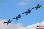 Featuring: US Navy and Marine F/A-18C/D Hornets and F/A-18E/F Super Hornets along with the USN Flight Demonstration Team Blue Angels on the flight line of the Naval Air Facility El Centro during a standard day of launches and recoveries at the base.