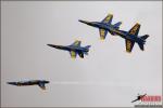 Featuring: US Navy and Marine F/A-18C/D Hornets and F/A-18E/F Super Hornets along with the USN Flight Demonstration Team Blue Angels on the flight line of the Naval Air Facility El Centro during a standard day of launches and recoveries at the base.