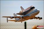 Full story and photo gallery chronicling the arrival of the Space Shuttle Endeavour on it's final journey piggy-backed on top of a NASA 747 SCA to Los Angeles International Airport and over Southern California landmarks.