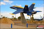 Featuring two practice sessions of the US Navy Blue Angels along with a tour of the Blue Angels history park at NAF El Centro. Then later by the runway as Hornets, Growlers, Prowlers, Ospreys, and a lot more take off mere feet from photographers!