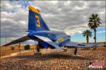 Featuring two practice sessions of the US Navy Blue Angels along with a tour of the Blue Angels history park at NAF El Centro. Then later by the runway as Hornets, Growlers, Prowlers, Ospreys, and a lot more take off mere feet from photographers!